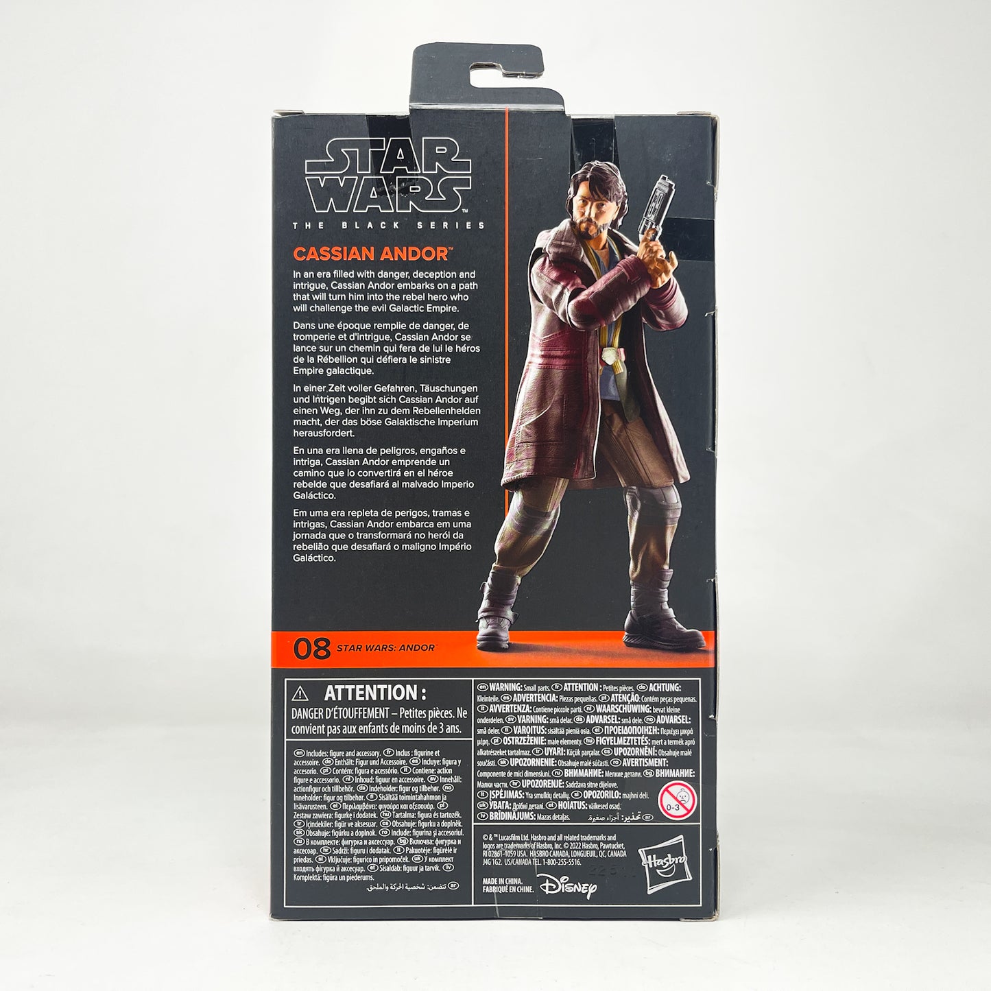 Cassian Andor (Andor) AND 08 - Hasbro Black Series (2023)