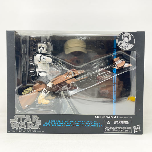 Speeder Bike with Biker Scout - Hasbro Black Series (2013)
