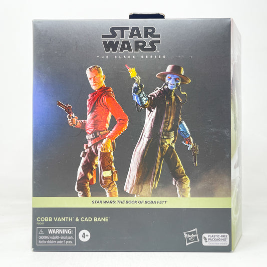 Cobb Vanth & Cad Bane BOBF 2-Pack - Hasbro Black Series (2023)