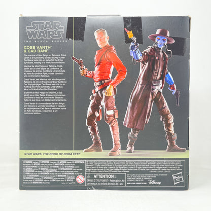 Cobb Vanth & Cad Bane BOBF 2-Pack - Hasbro Black Series (2023)