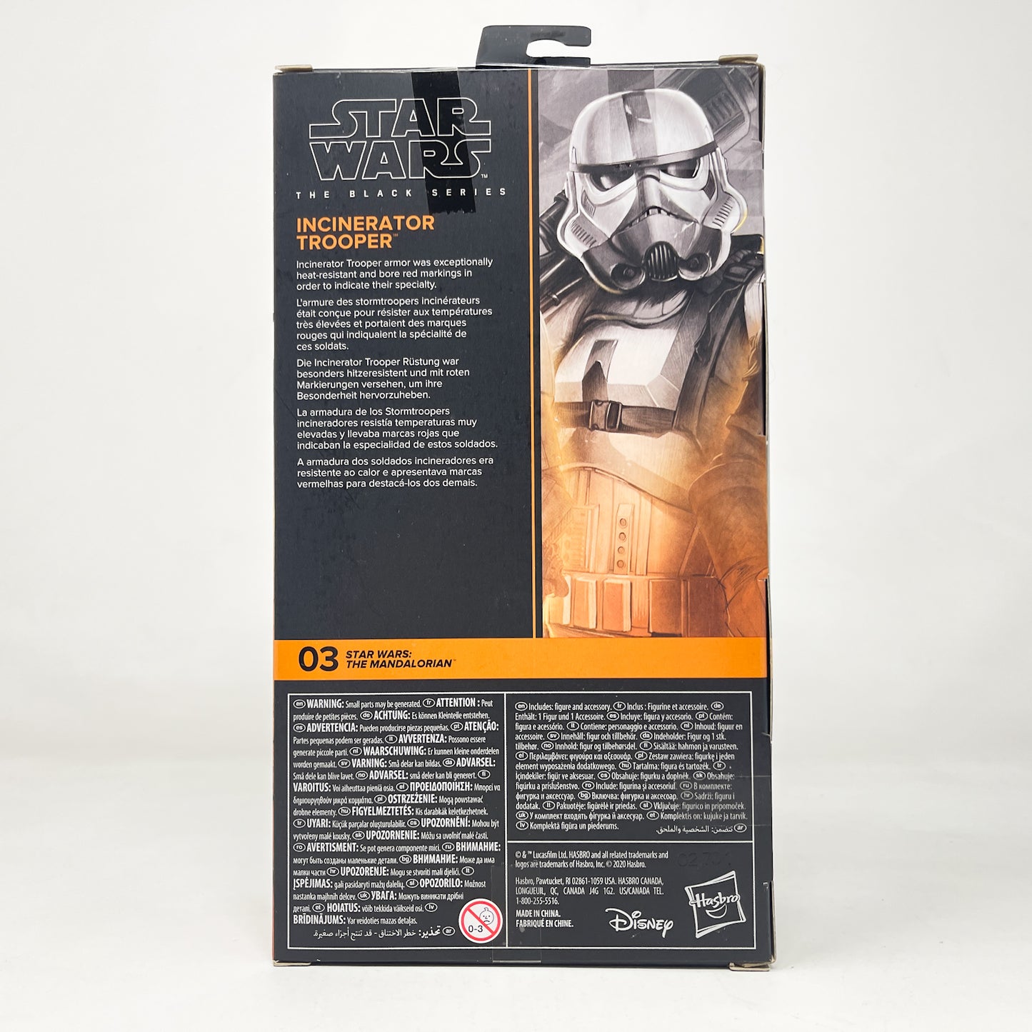 Incinerator Trooper (Mandalorian) MAN 03 - Hasbro Black Series (2021)