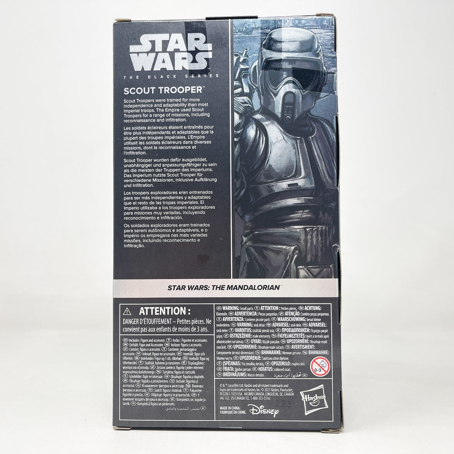 Scout Trooper (Carbonized) - Hasbro Black Series (2022)