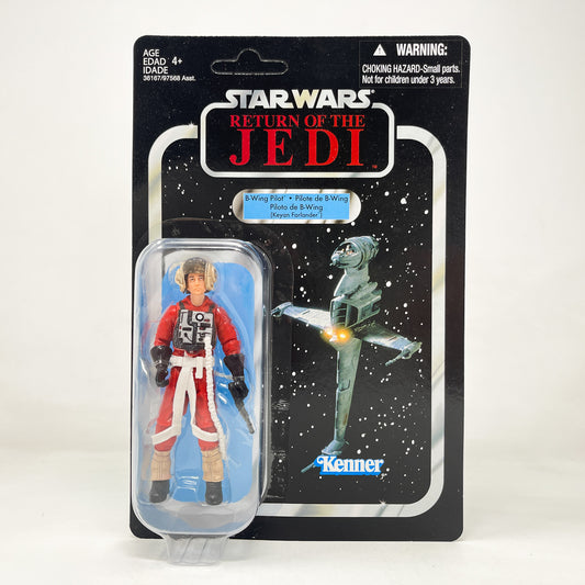 VC063 B-Wing Pilot (Keyan Farlander) Canadian Return Cardback - Hasbro Vintage Collection (2011)