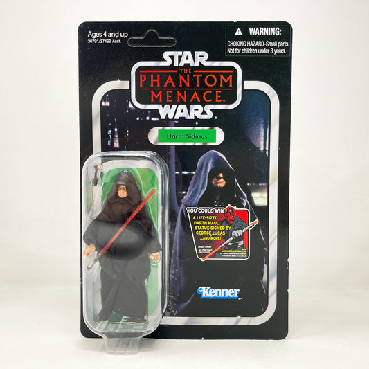 VC079 Darth Sidious - TPM (2012) Canadian w/ Maul Offer - The Vintage Collection