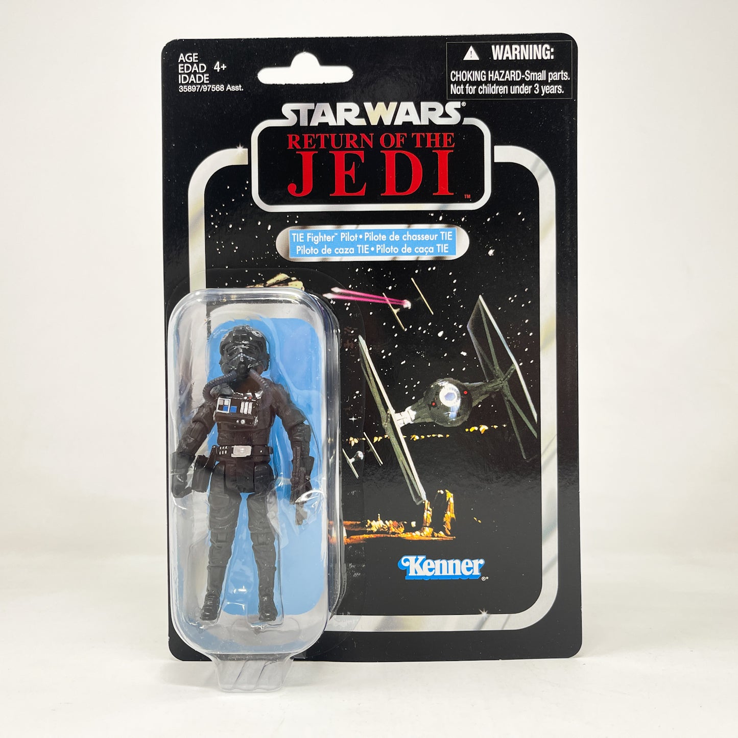 VC065 Tie Fighter Pilot (ROTJ) - Canadian Cardback - Hasbro Vintage Collection (2021)