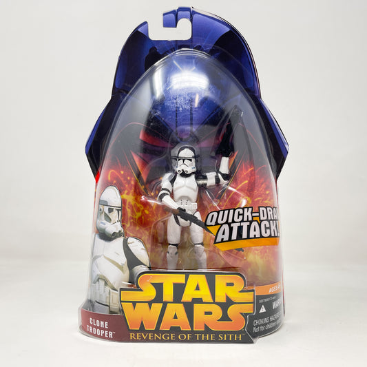 Clone Trooper (Quick Draw Attack) #06 - Hasbro ROTS 2005