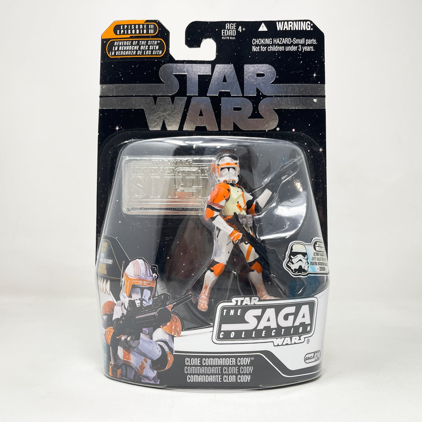 Clone Commander Cody #24 - Foil Variant - Hasbro Saga Collection (2006)