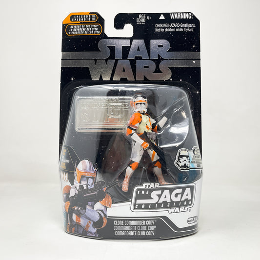 Clone Commander Cody #24 - Foil Variant - Hasbro Saga Collection (2006)