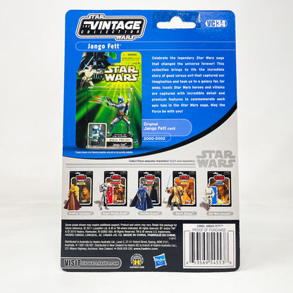 VC034 Jango Fett - ATOC (2011) Unpunched - The Vintage Collection Hasbro Star Wars