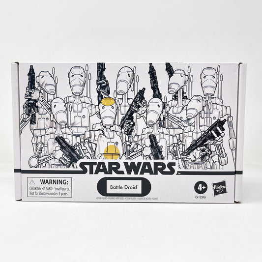 VC Battle Droid 4-pack  - The Vintage Collection Star Wars Hasbro Army Builder
