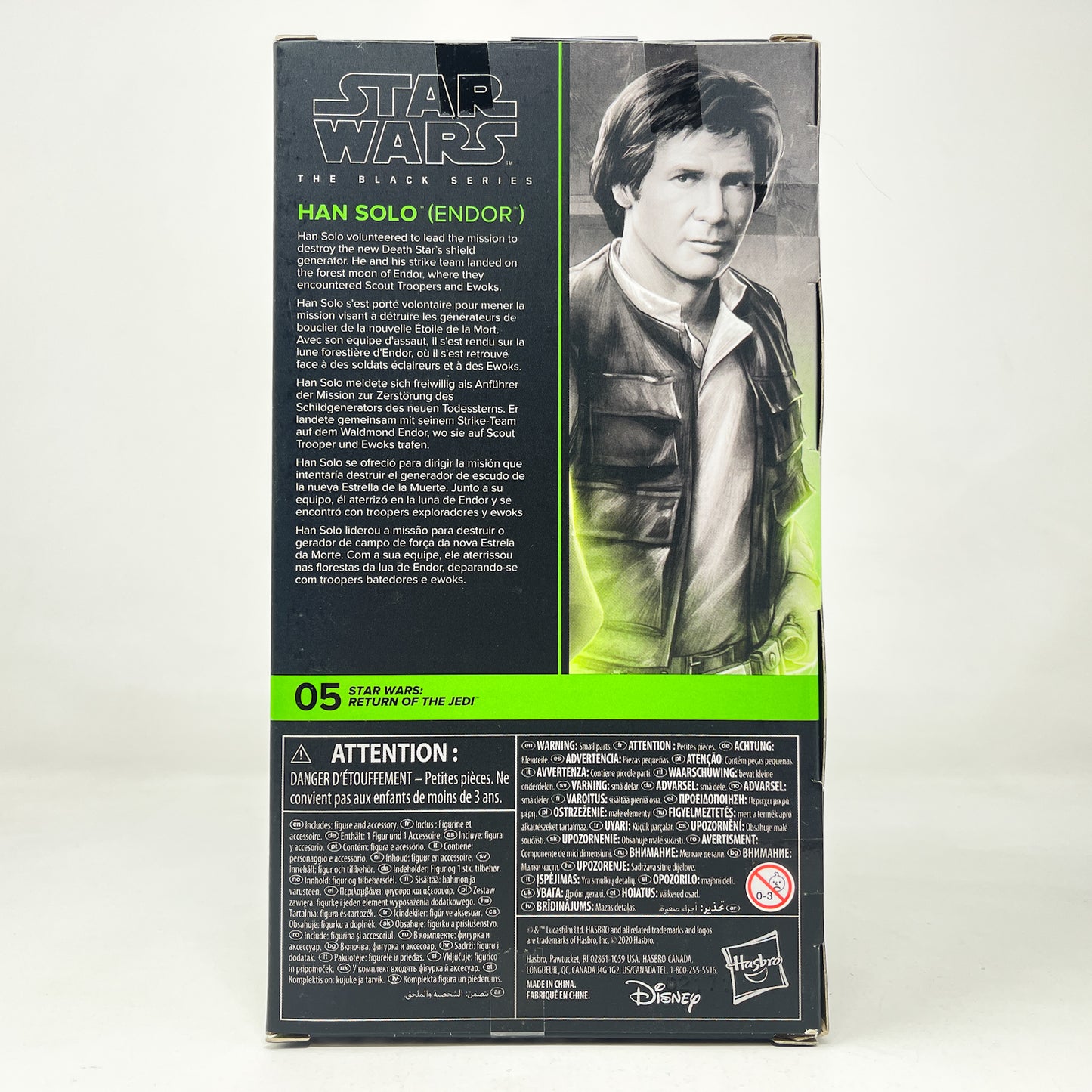 Han Solo (Endor) ROTJ 05 - Hasbro Black Series (2020)