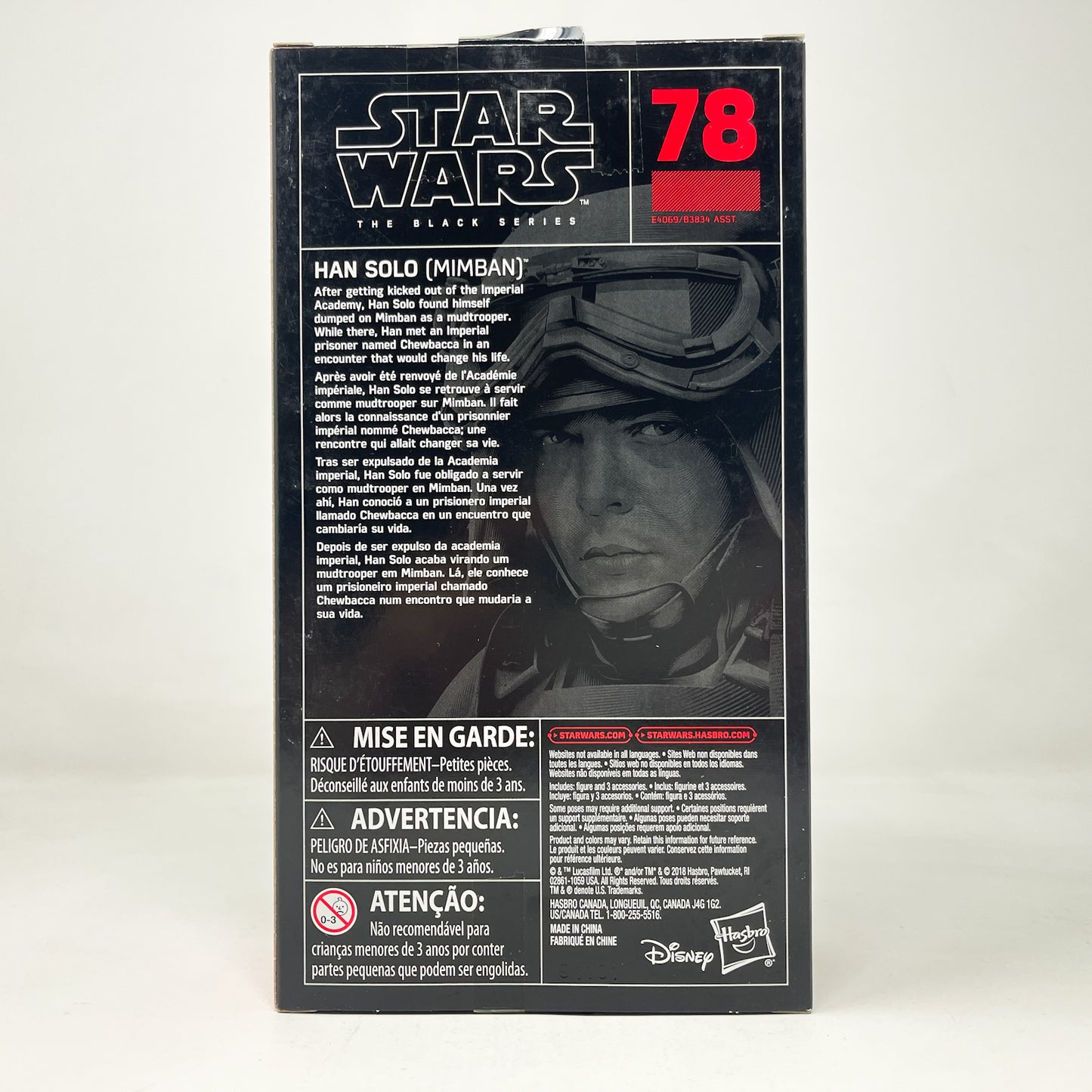 Han Solo (Mimban) #78 - Han Solo Movie – Hasbro Black Series (2018)