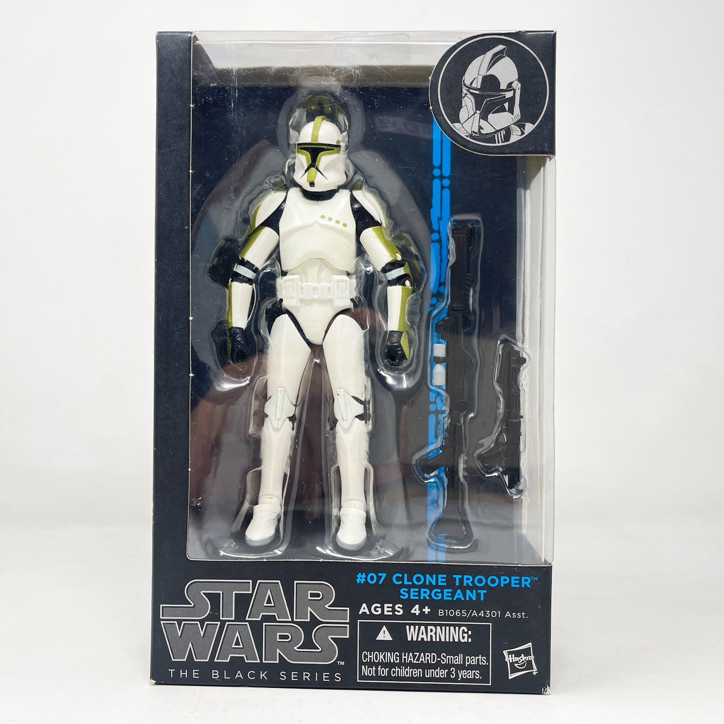 Clone Trooper Sergeant #07 - Orange Line - Hasbro Black Series (2014)