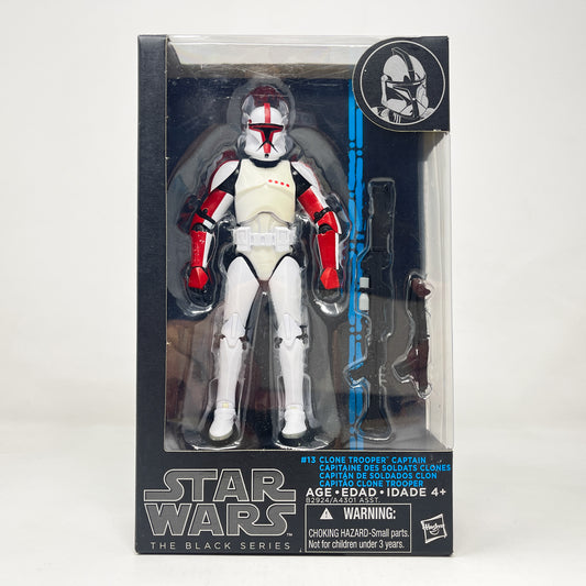 Clone Trooper Captain #13 - Blue Line - Hasbro Black Series (2015)