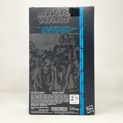 Clone Trooper Captain #13 - Blue Line - Hasbro Black Series (2015)
