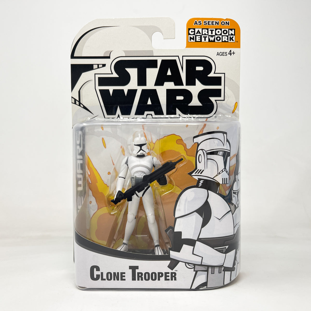 Clone Trooper (2003) - Hasbro Tarkovsky Clone Wars Animated Figure MOC