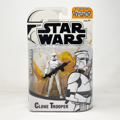 Clone Trooper (2003) - Hasbro Tarkovsky Clone Wars Animated Figure MOC