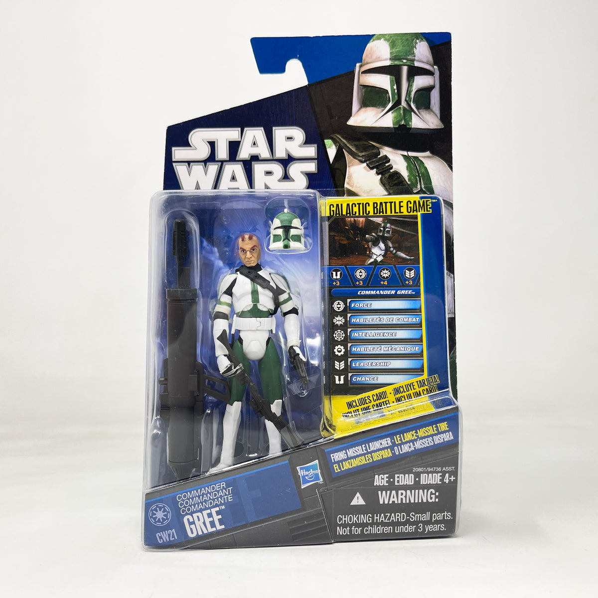 Commander Gree CW21 – Hasbro Star Wars The Clone Wars (2010)