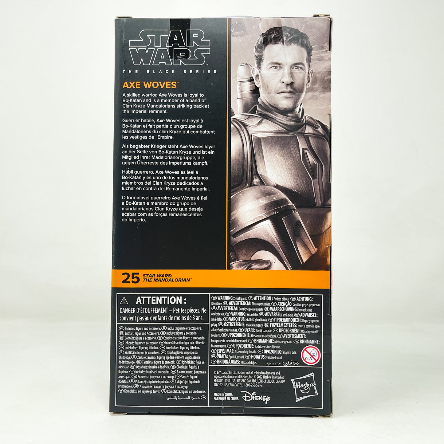 Axe Woves MAN 25 - Hasbro Black Series (2021)