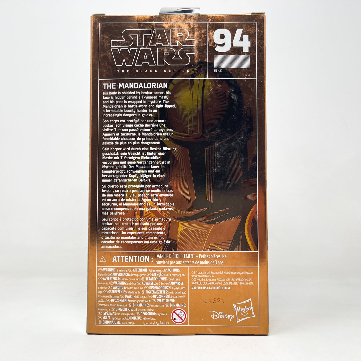 The Mandalorian (Carbonized) - Hasbro Black Series (2020)