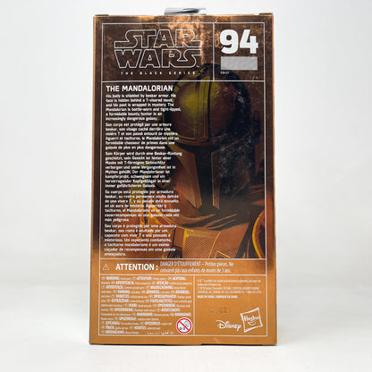 The Mandalorian (Carbonized) - Hasbro Black Series (2020)
