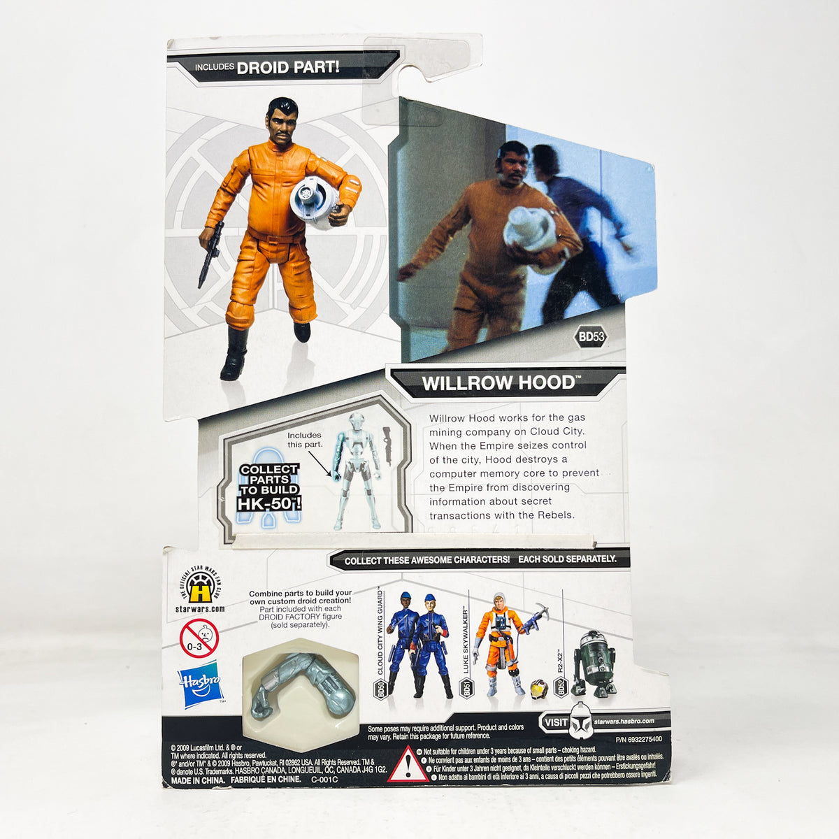 Willrow Hood BD53 - Hasbro Legacy Collection 3.75"