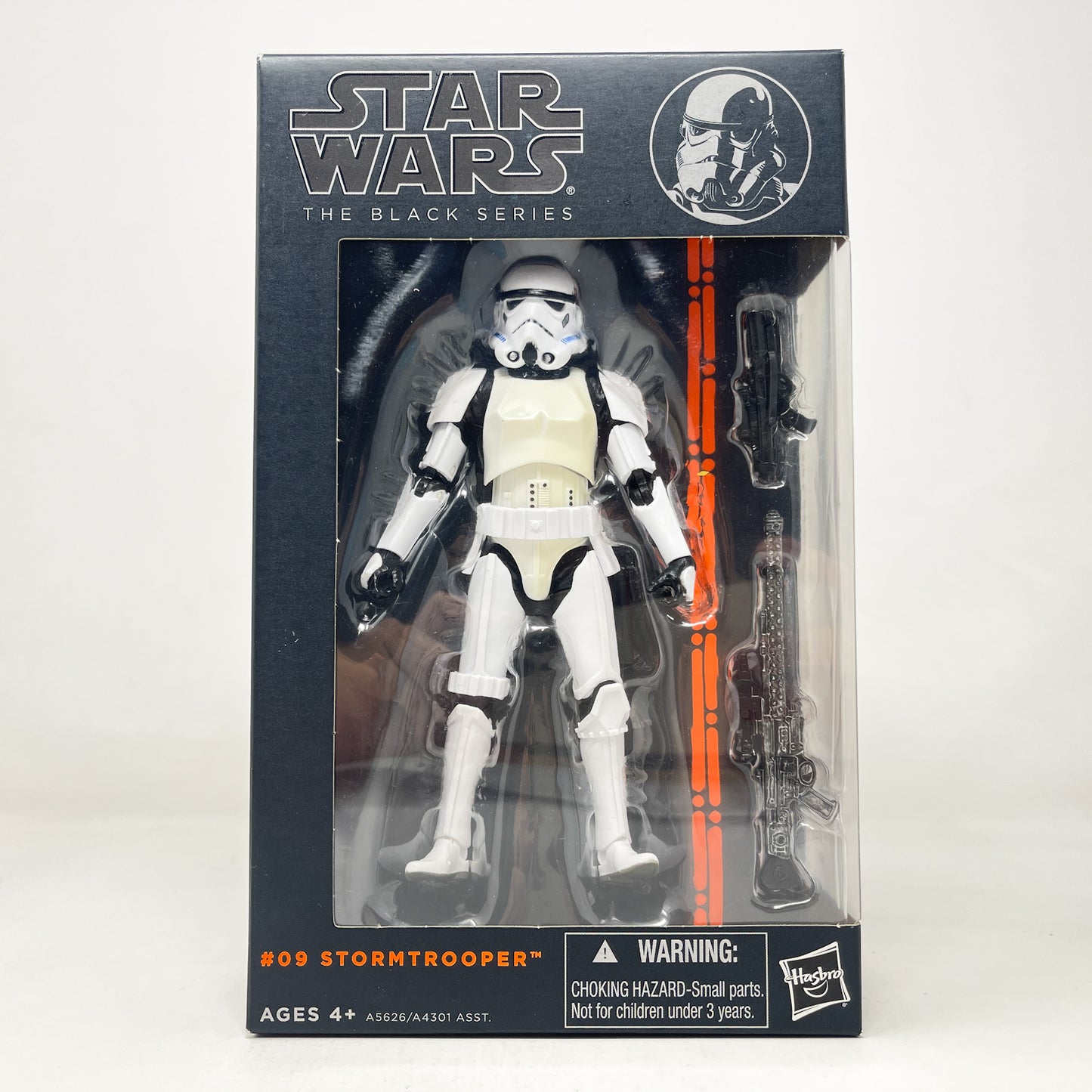 Stormtrooper #09 - Orange Line - Hasbro Black Series (2013)
