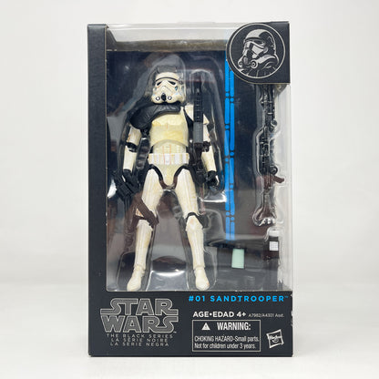 Sandtrooper #01 - Blue Line - Hasbro Black Series (2014)