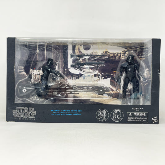 Imperial Shadow Squadron Speeder Bike with Clone Troopers - Hasbro Black Series (2015)