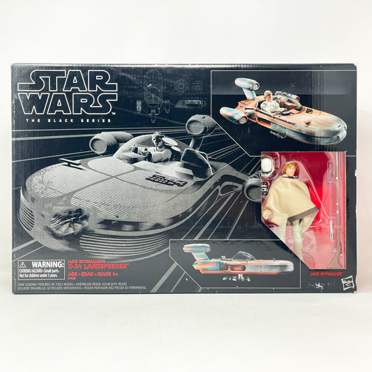 X-34 Landspeeder and Luke Skywalker - Hasbro Black Series (2017)