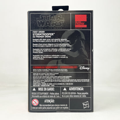 First Order Stormtrooper - Hasbro Black Series 3.75" Walmart (2015)