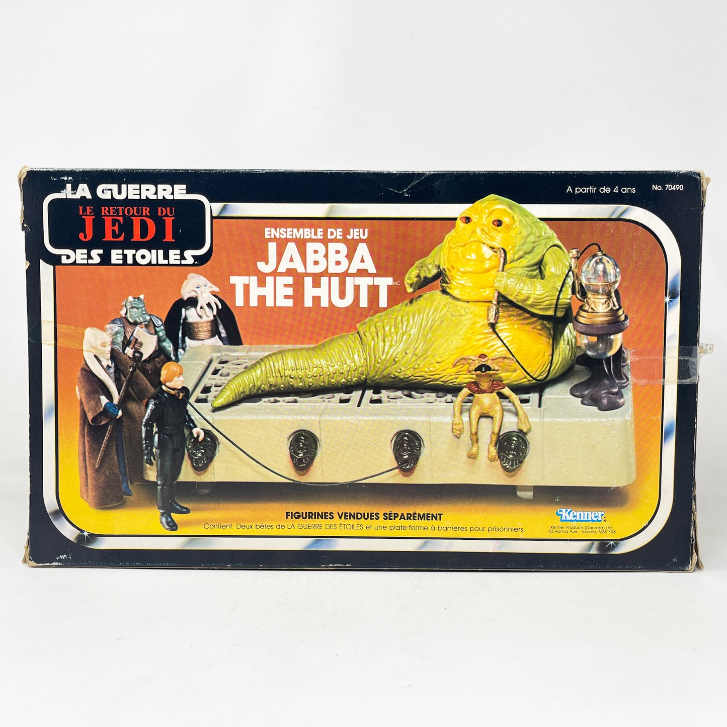 Jabba the Hutt Playset - Complete in Canadian Box - Vintage Kenner (1983)