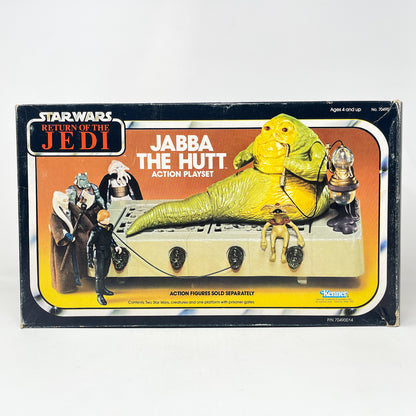 Jabba the Hutt Playset - Complete in Canadian Box - Vintage Kenner (1983)