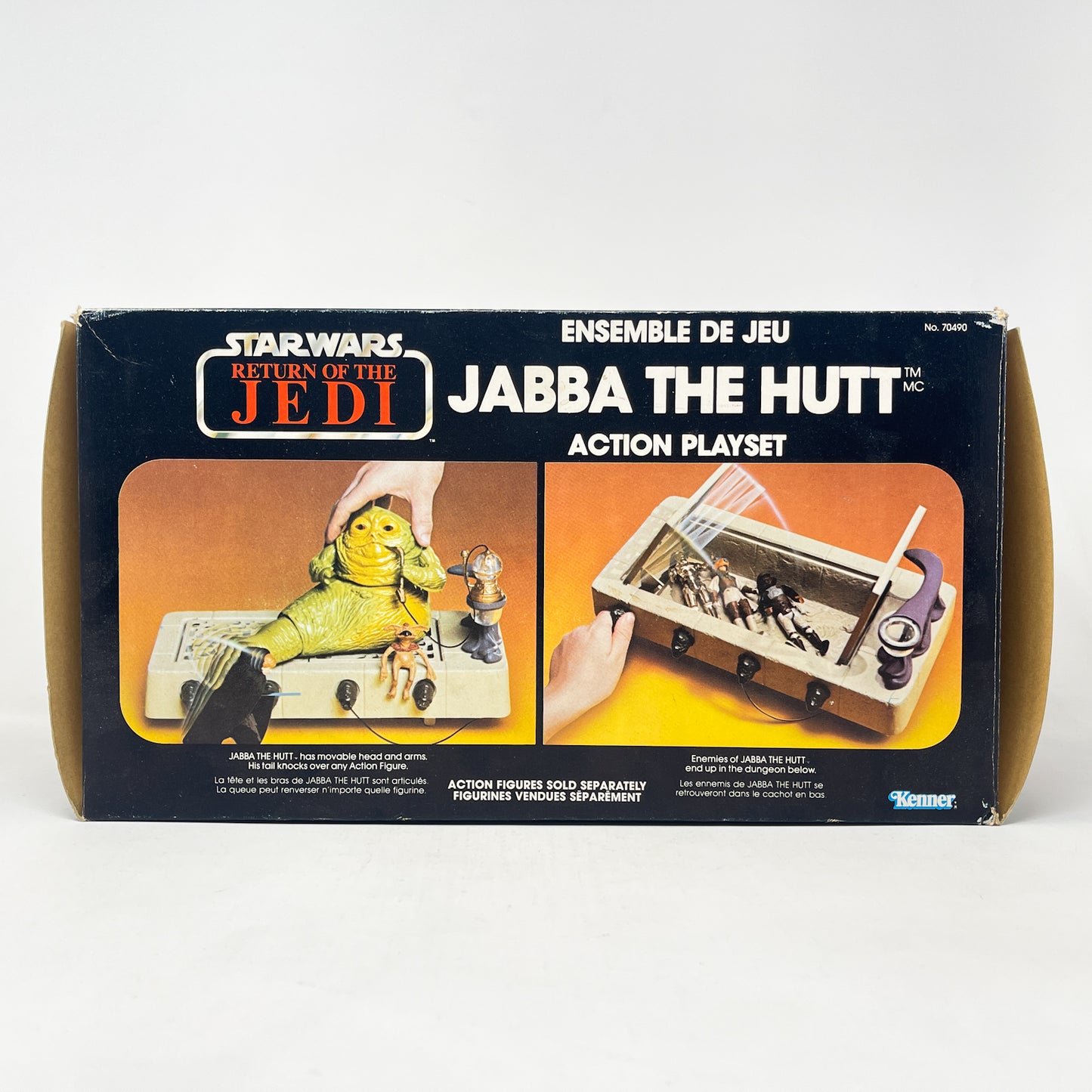Jabba the Hutt Playset - Complete in Canadian Box - Vintage Kenner (1983)