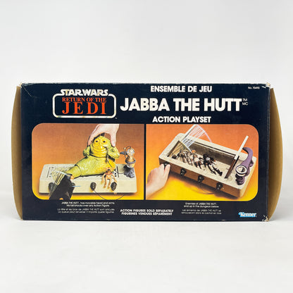 Jabba the Hutt Playset - Complete in Canadian Box - Vintage Kenner (1983)