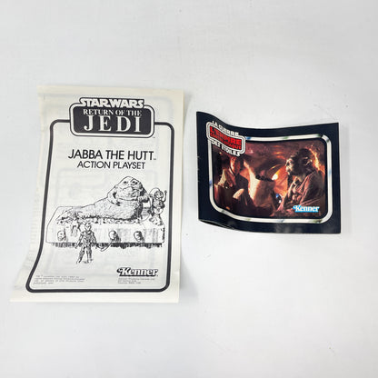 Jabba the Hutt Playset - Complete in Canadian Box - Vintage Kenner (1983)
