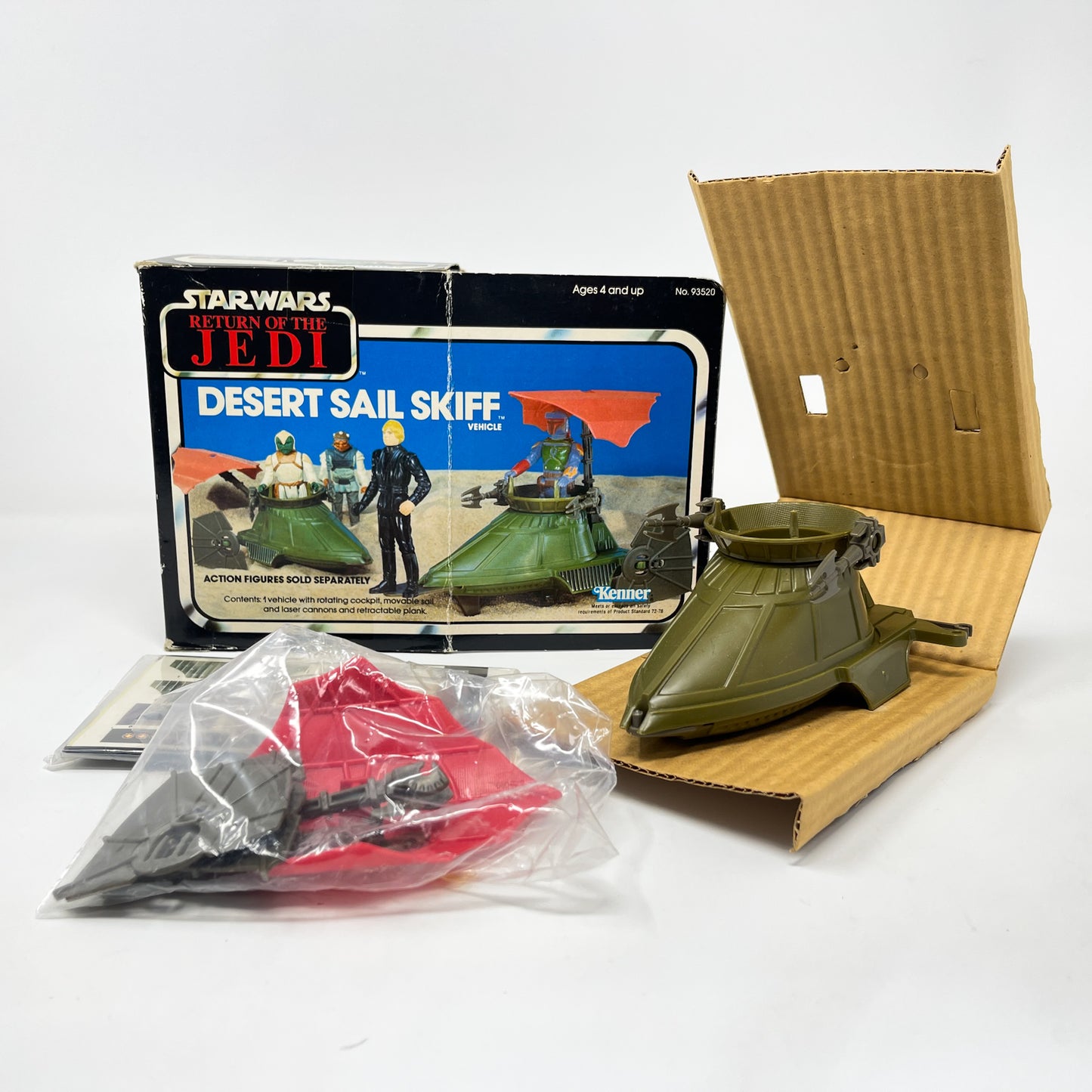 ROTJ Mini-Rig Desert Sail Skiff - Mint in Box