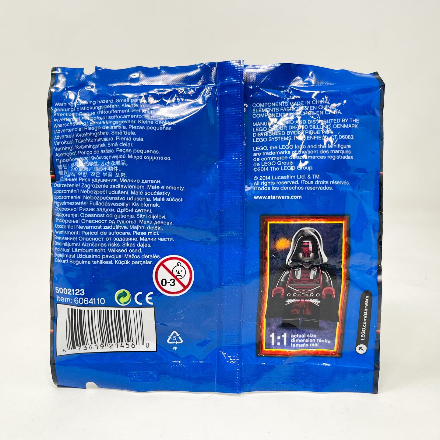 Darth Revan Polybag - Star Wars Lego Minifigure SW0547