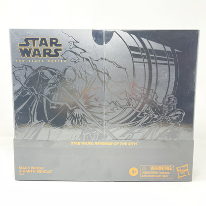 Mace Windu & Darth Sidious 2-Pack – Hasbro The Black Series (2025)