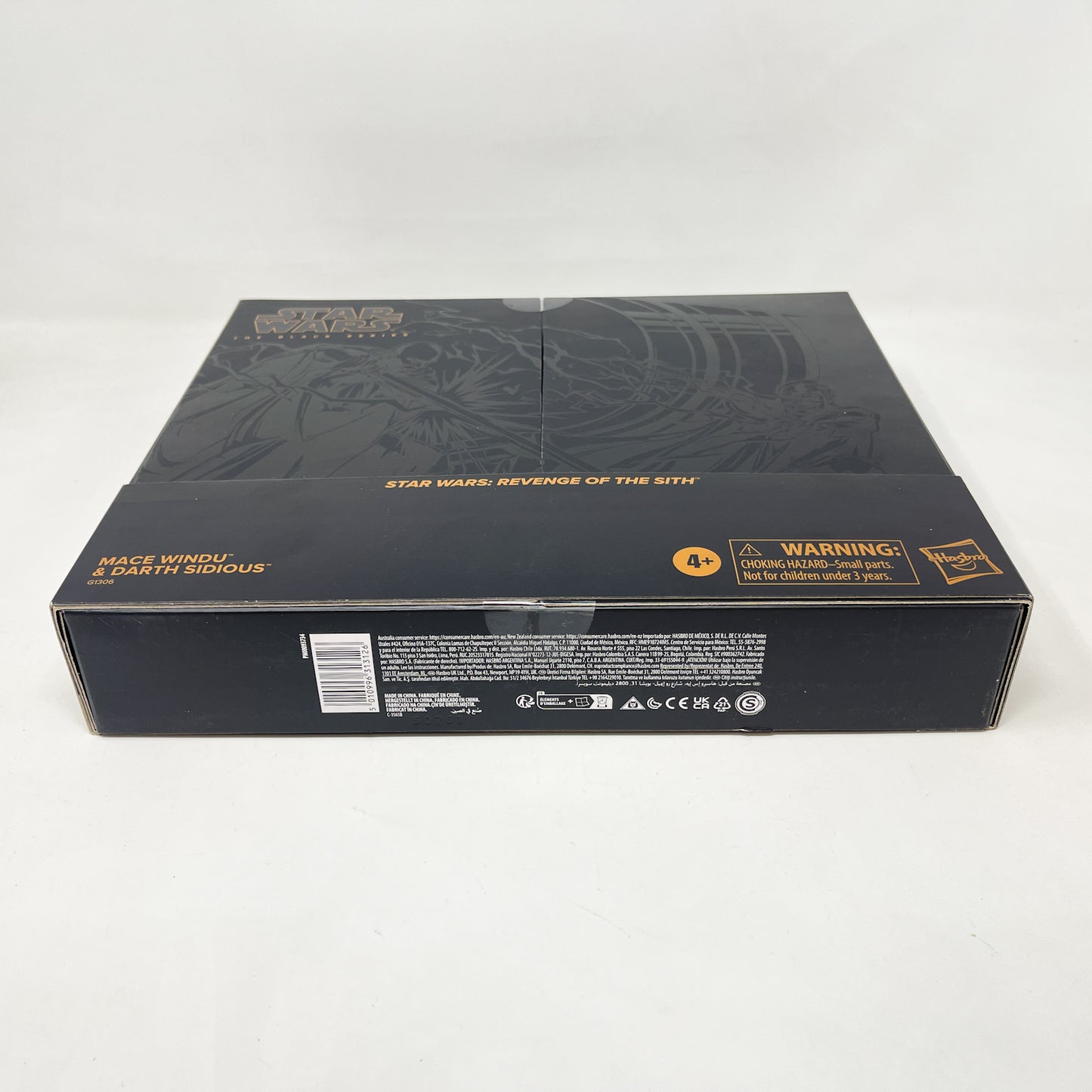 Mace Windu & Darth Sidious 2-Pack – Hasbro The Black Series (2025)