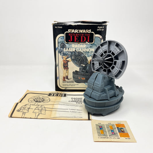 Mini-Rig Radar Laser Cannon - Complete in ROTJ Box