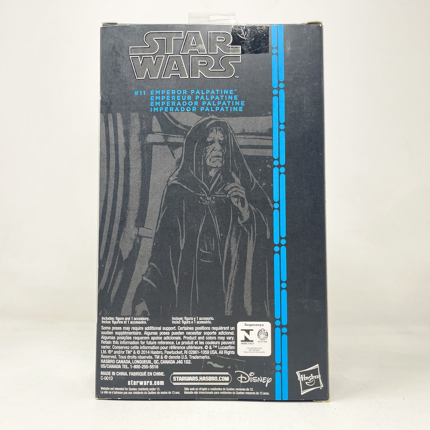 Emperor Palpatine #11 - Blue Line - Hasbro Black Series (2015)