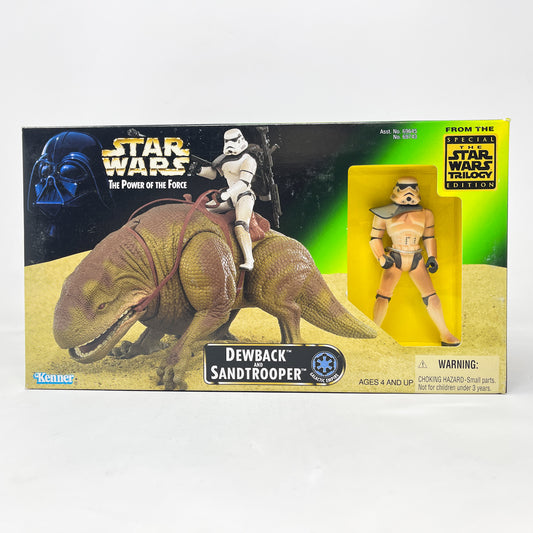 Dewback with Sandtrooper  - Power of the Force 1997 - Hasbro Kenner Star Wars (1997)