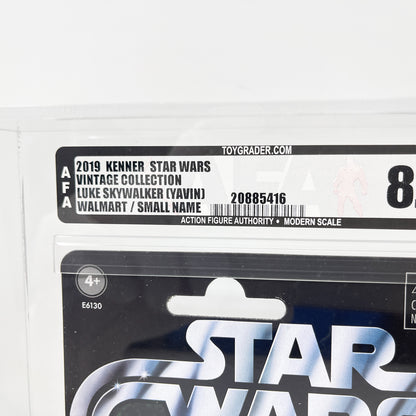 VC151 Luke Skywalker (Yavin) AFA Graded 8.5 - The Vintage Collection Hasbro Star Wars