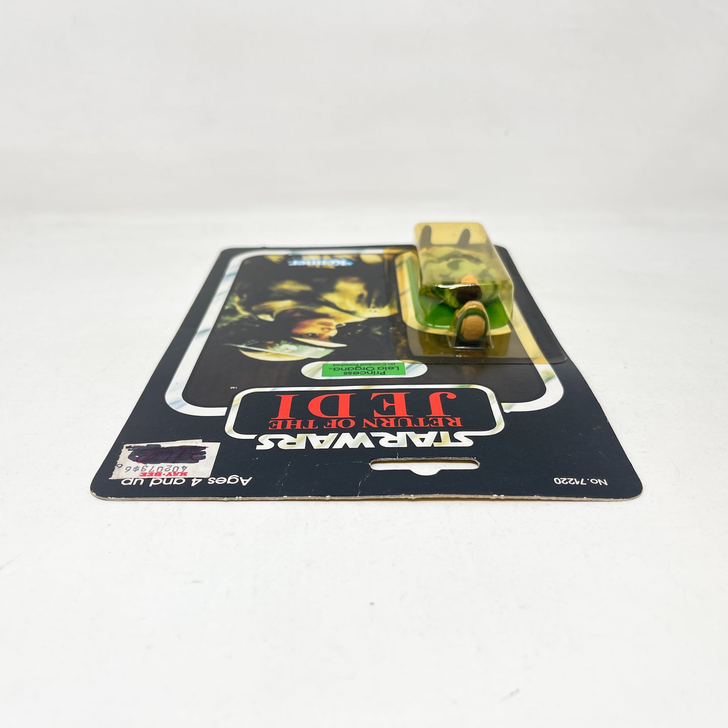 Leia in Combat Poncho ROTJ 77A-back  - Mint on Card