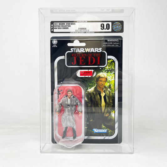 VC062 Han Solo (Endor) Reissue AFA Graded 9.0 - The Vintage Collection Hasbro Star Wars