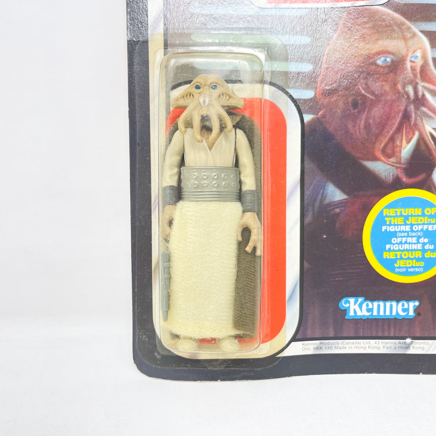 Squidhead Canadian ROTJ 65A - Mint on Card