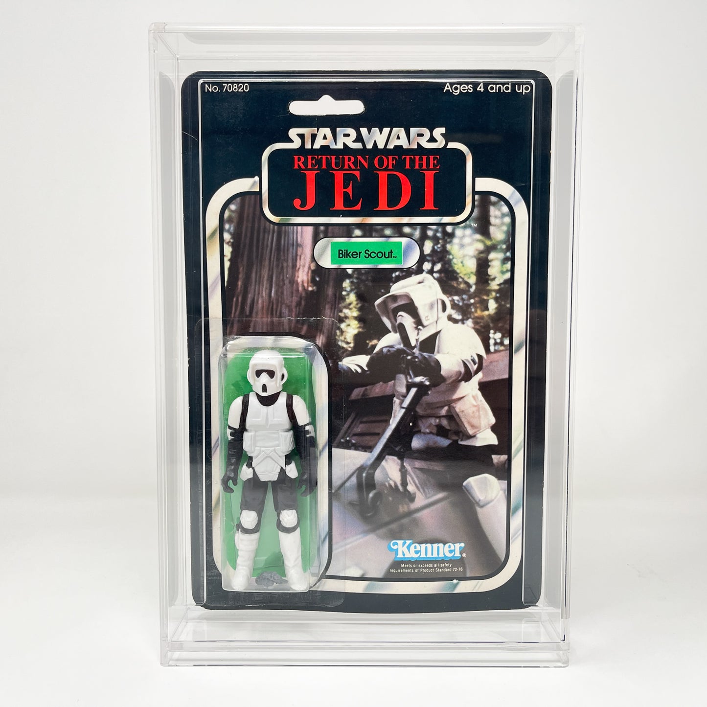 NEW -> Thin MOC Acrylic Case for Vintage Star Wars Figures