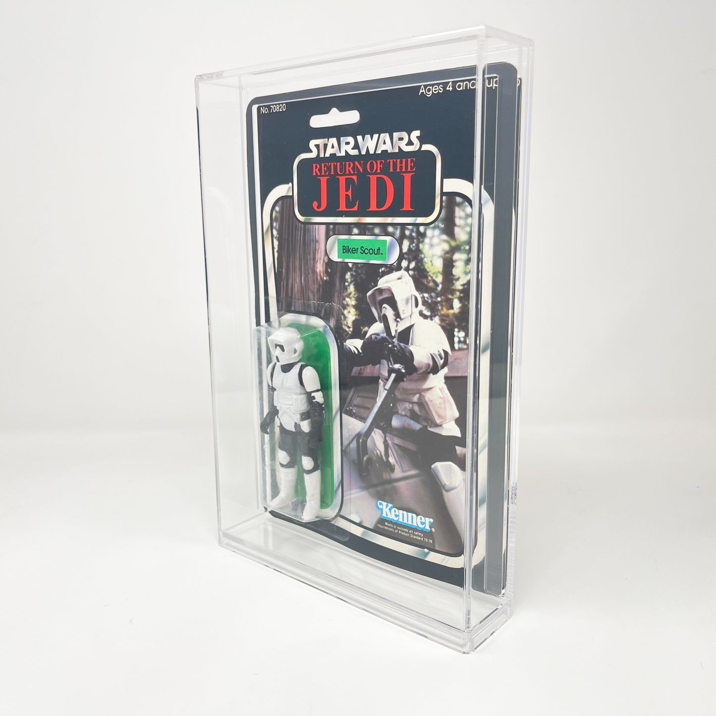 NEW -> Thin MOC Acrylic Case for Vintage Star Wars Figures