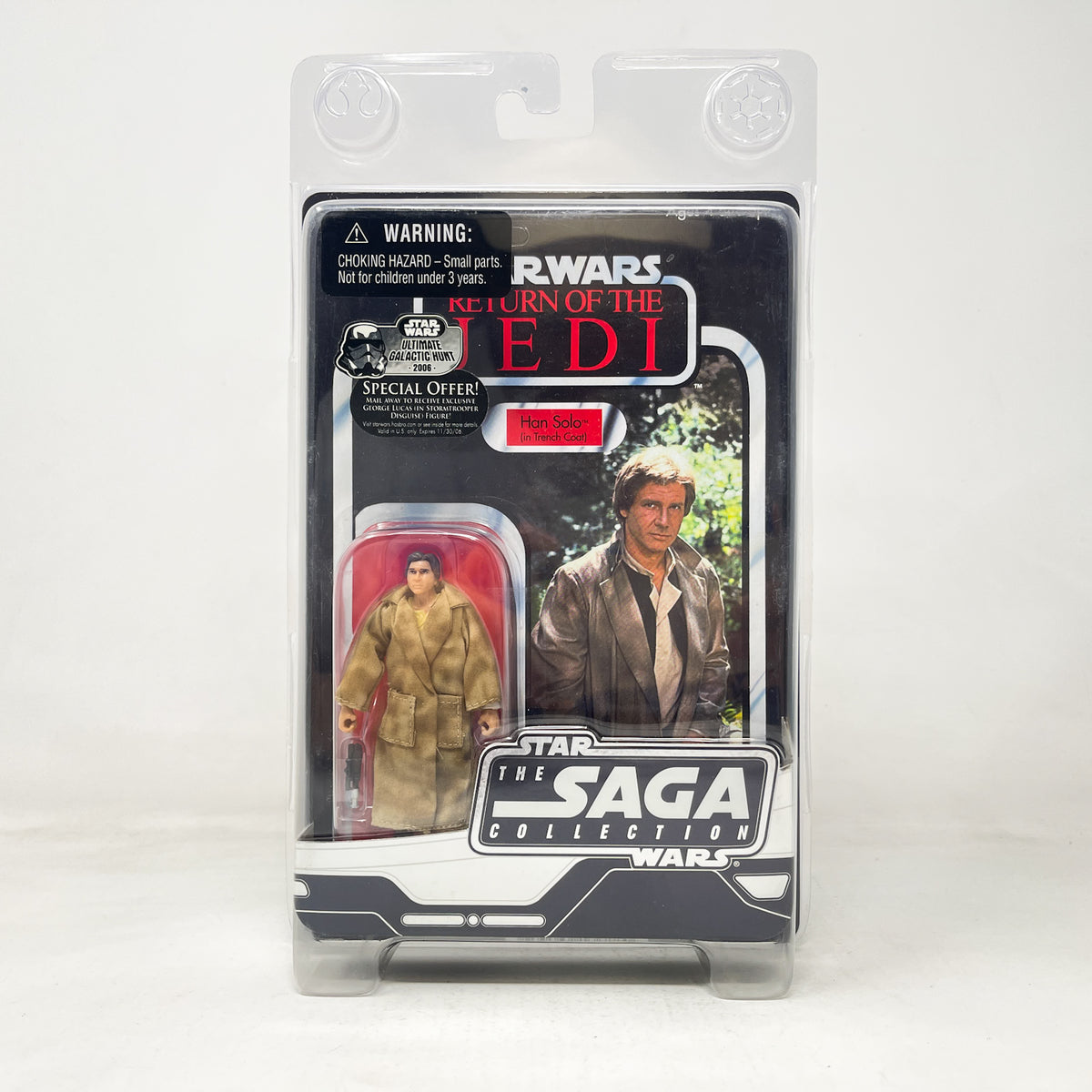 Han Solo (Trench Coat) - Hasbro Vintage Original Trilogy Collection (2006)